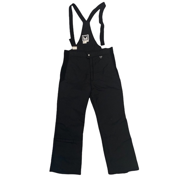 Obermeyer Firebird Insulated Black Ski Pants with Suspenders Men’s Size L - Picture 2 of 8